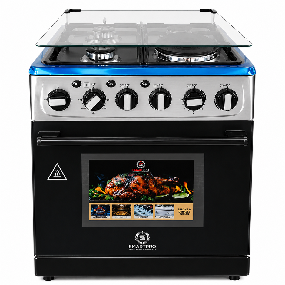 SmartPro 60x60 Gas Cooker – SGC-60X60BS