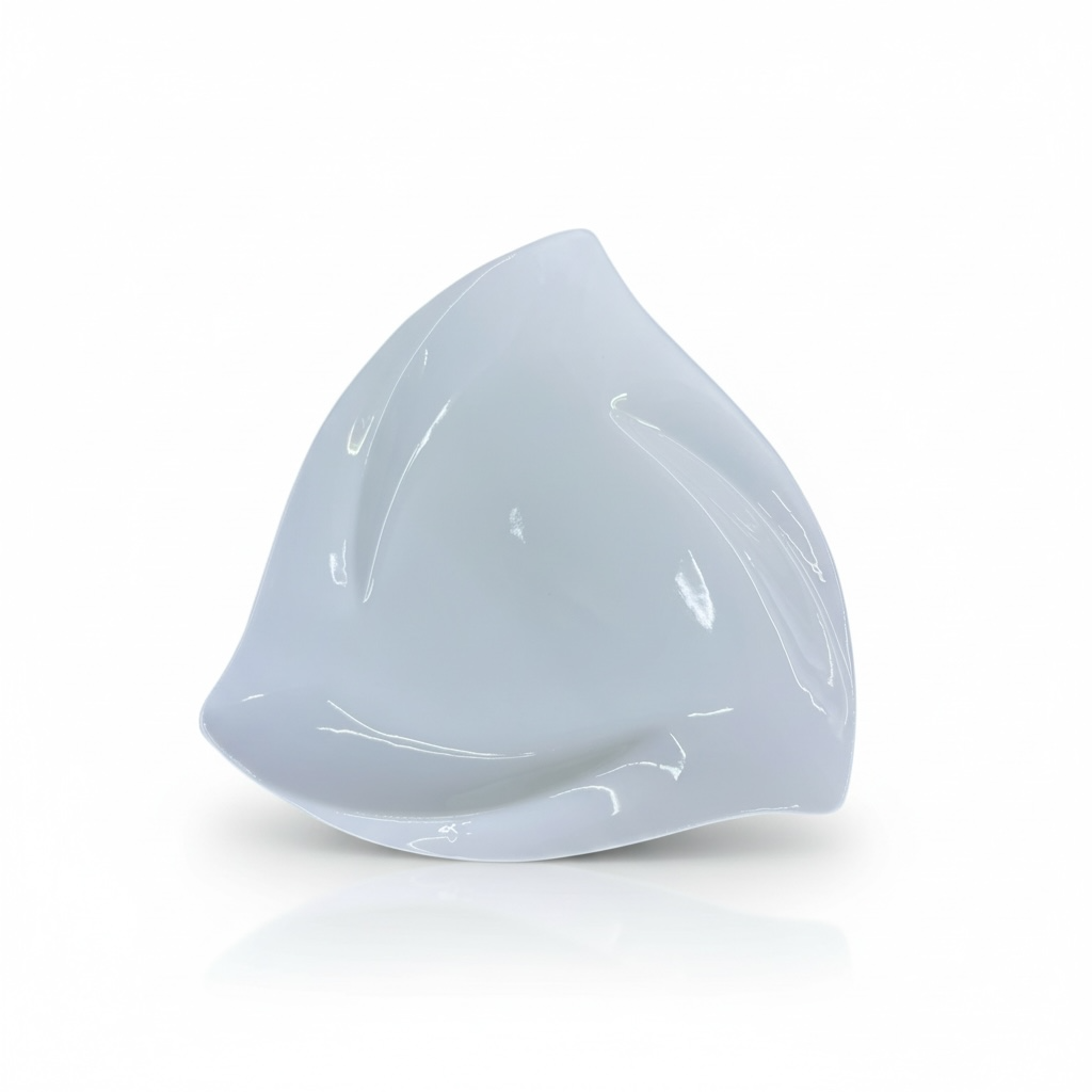 Triangular Ceramic Serving Bowl