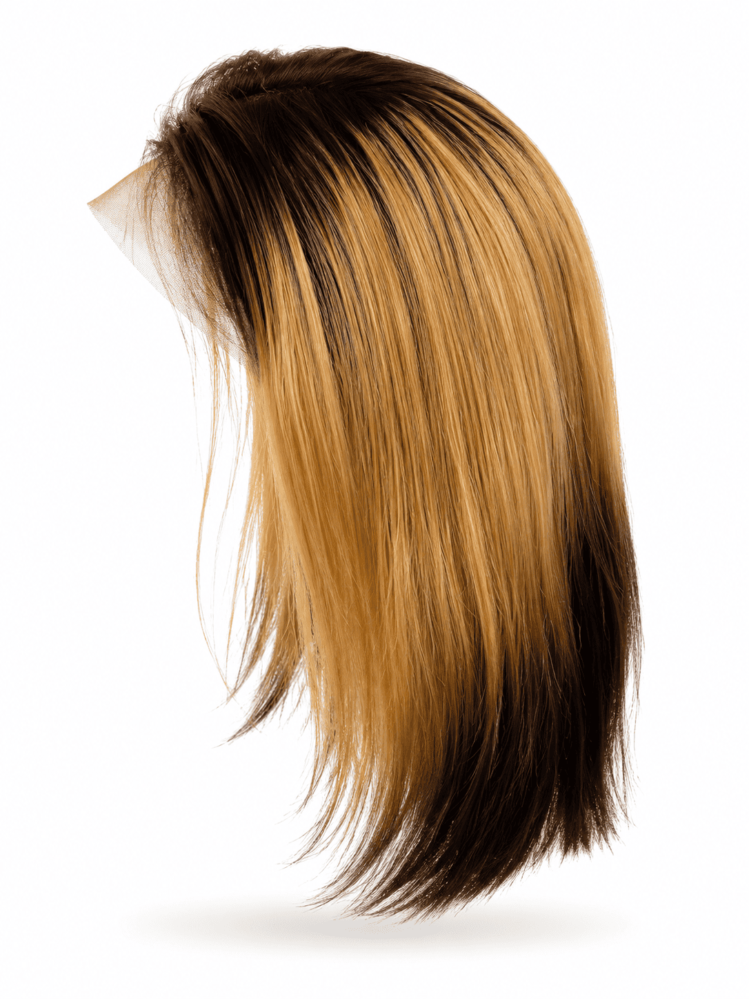 Blonde Ombre Straight Lace Front Wig