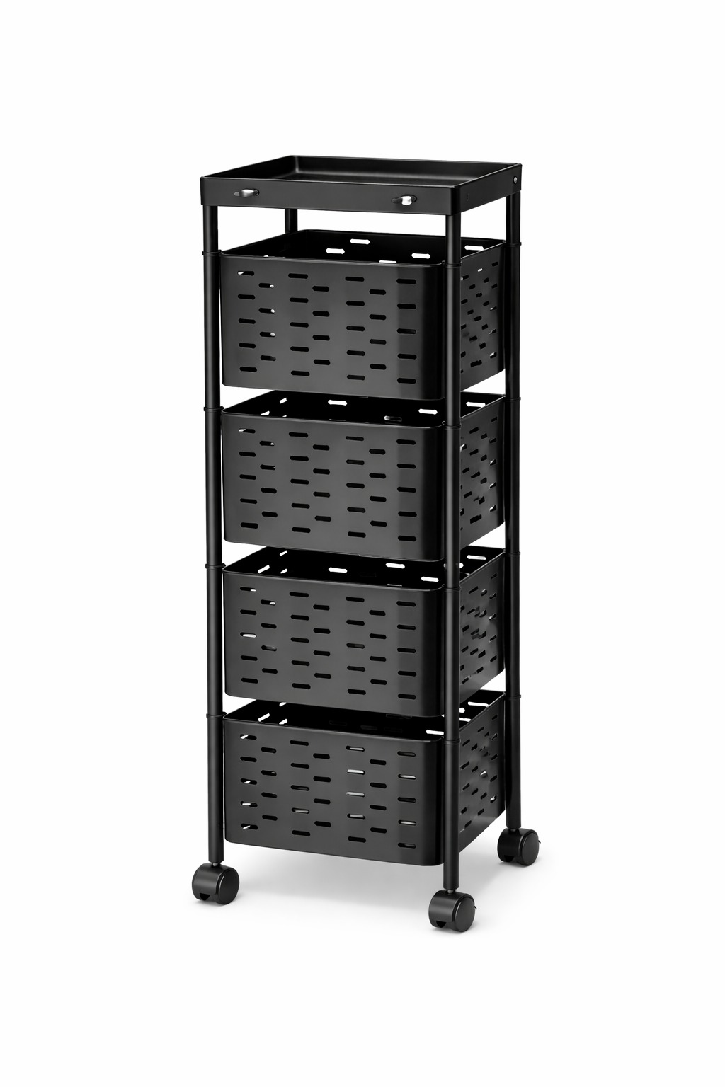 4-Tier Rolling Kitchen Utility Cart