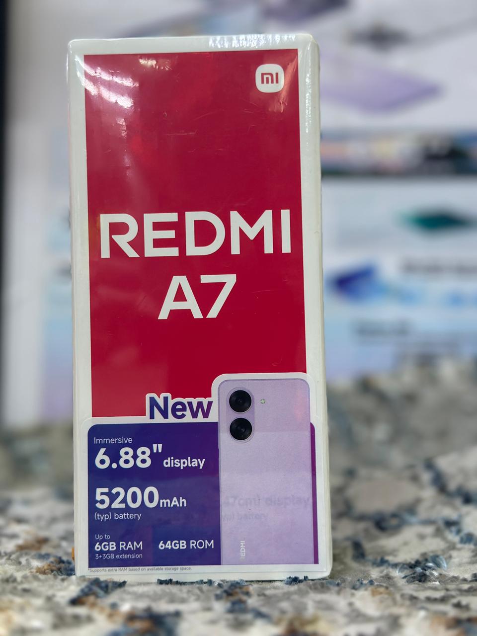 Redmi A7 Smartphone (64GB + 6GB RAM)