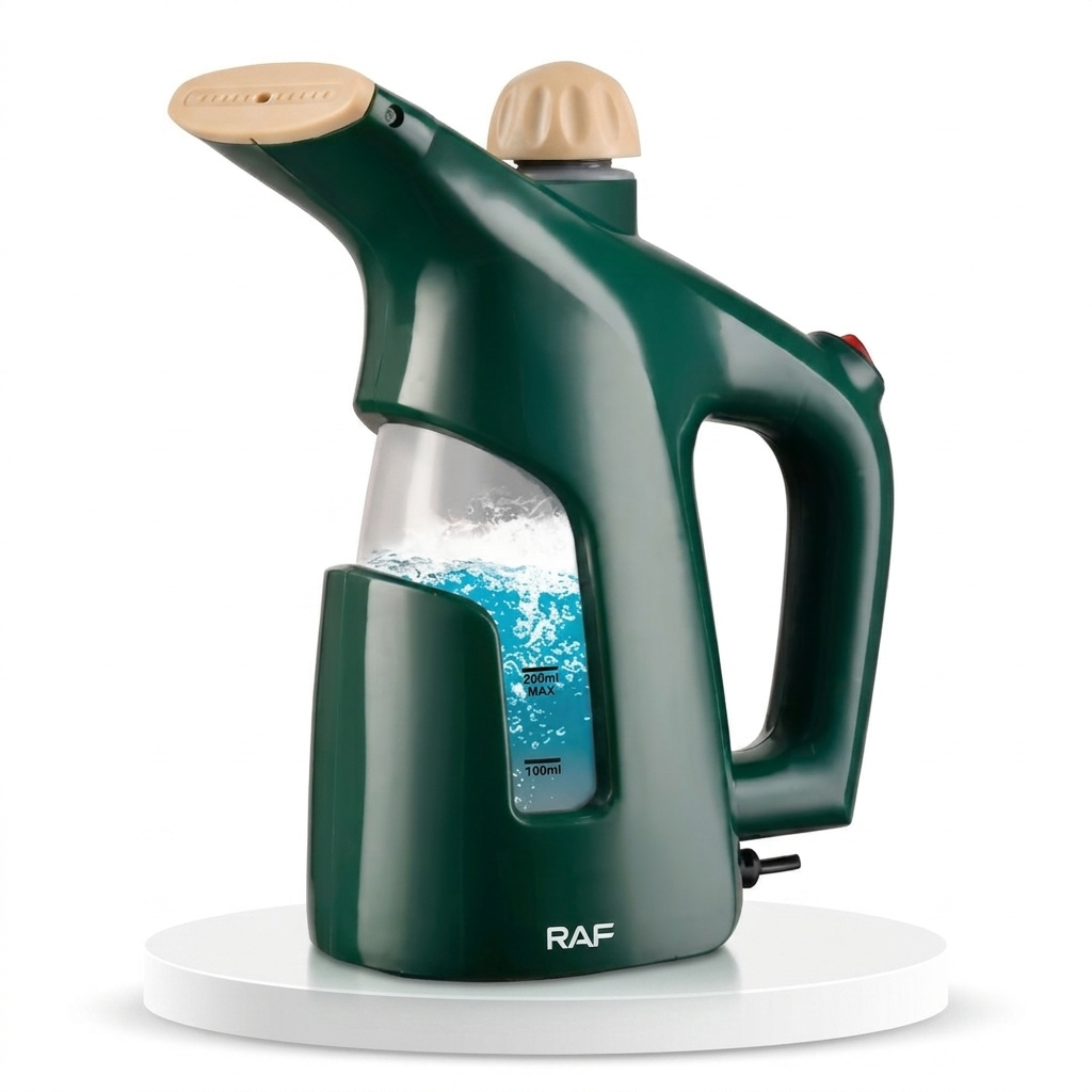 RAF Handheld Garment Steamer R.1161G – Portable Fabric Steamer