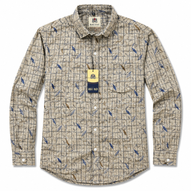 Long Sleeve Patterned Casual Shirt Collection