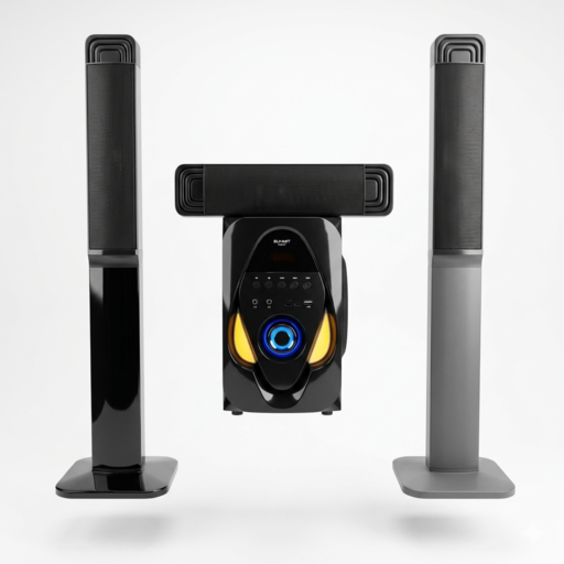 Nunix NU-M19 3.1CH Multimedia Tallboy Speaker System