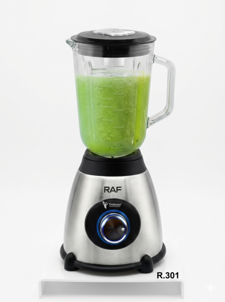 RAF Premium Stainless Steel Kitchen Blender (Model R.301)