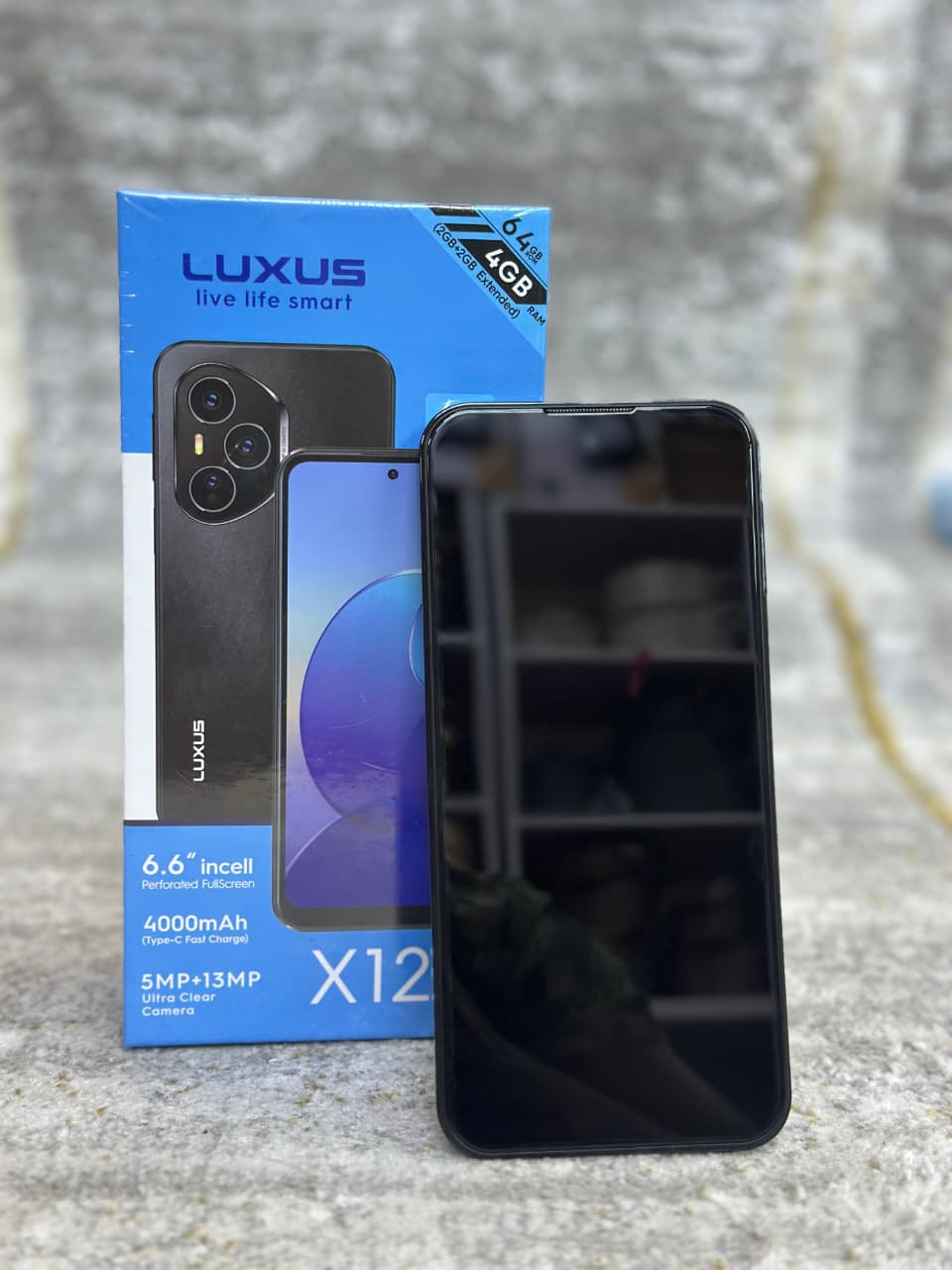 Luxus X12 Smartphone – 6.6” Display, 4000mAh Battery