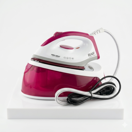 RAF Pro-Heat Electric Steam Iron Station (Model R.1355)