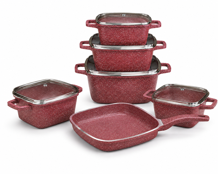 Donnor Granite Cookware Set – 13 PCS