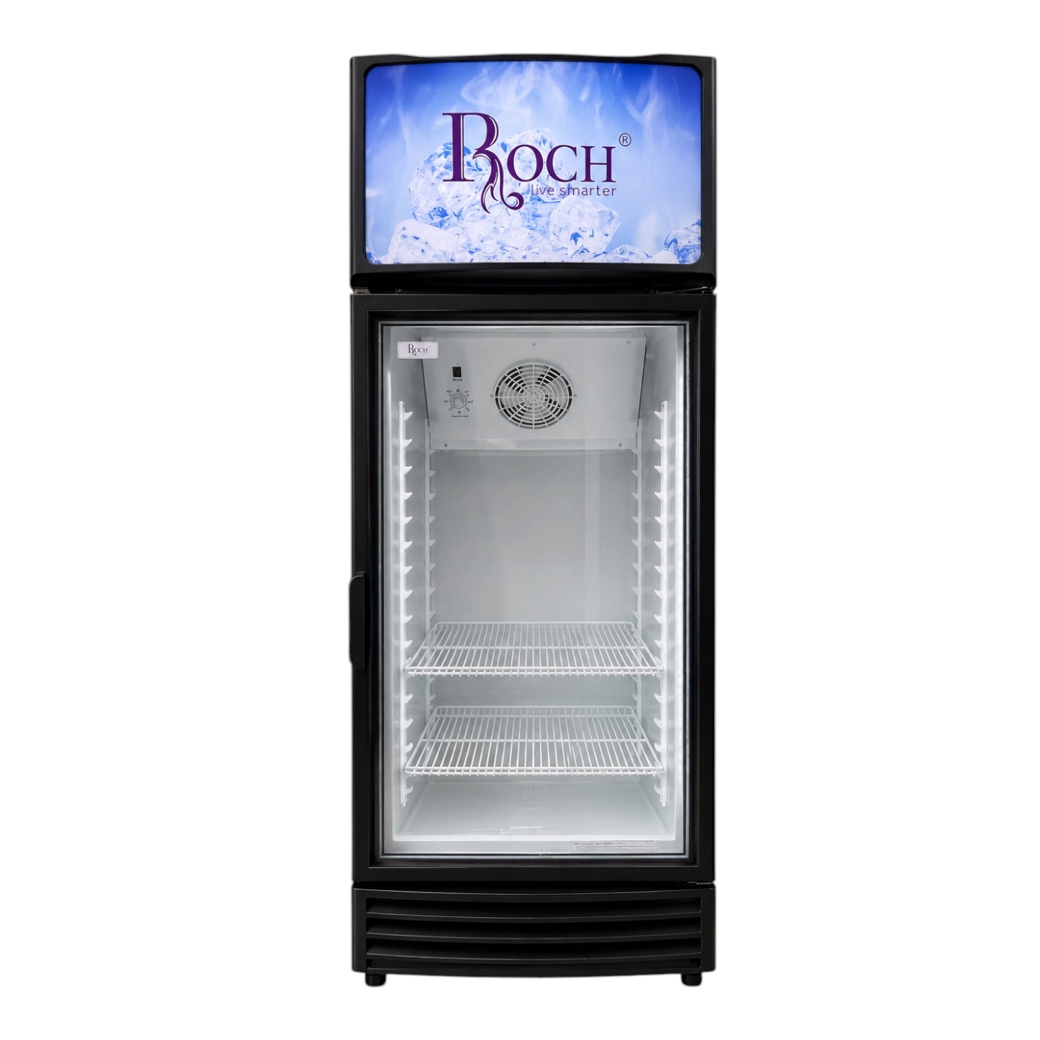 ROCH Glass Door  209L Display Refrigerator