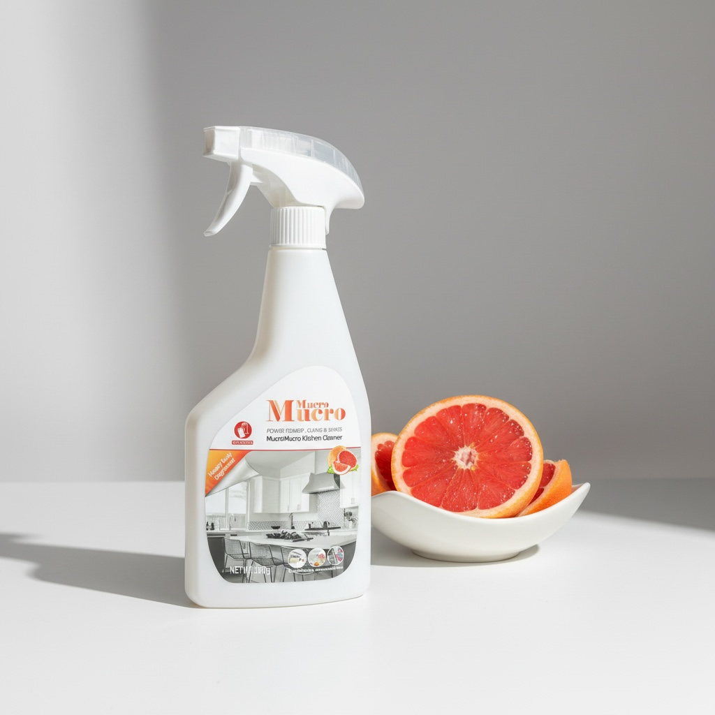 Mucro Heavy Crease Kitchen Cleaner – Lemon Power Foame