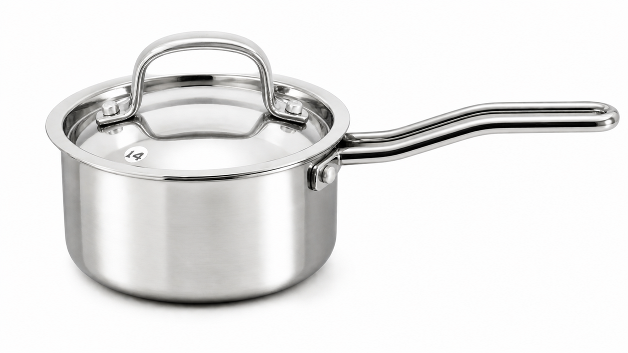 Redberry Stainless Steel Saucepan (14cm)