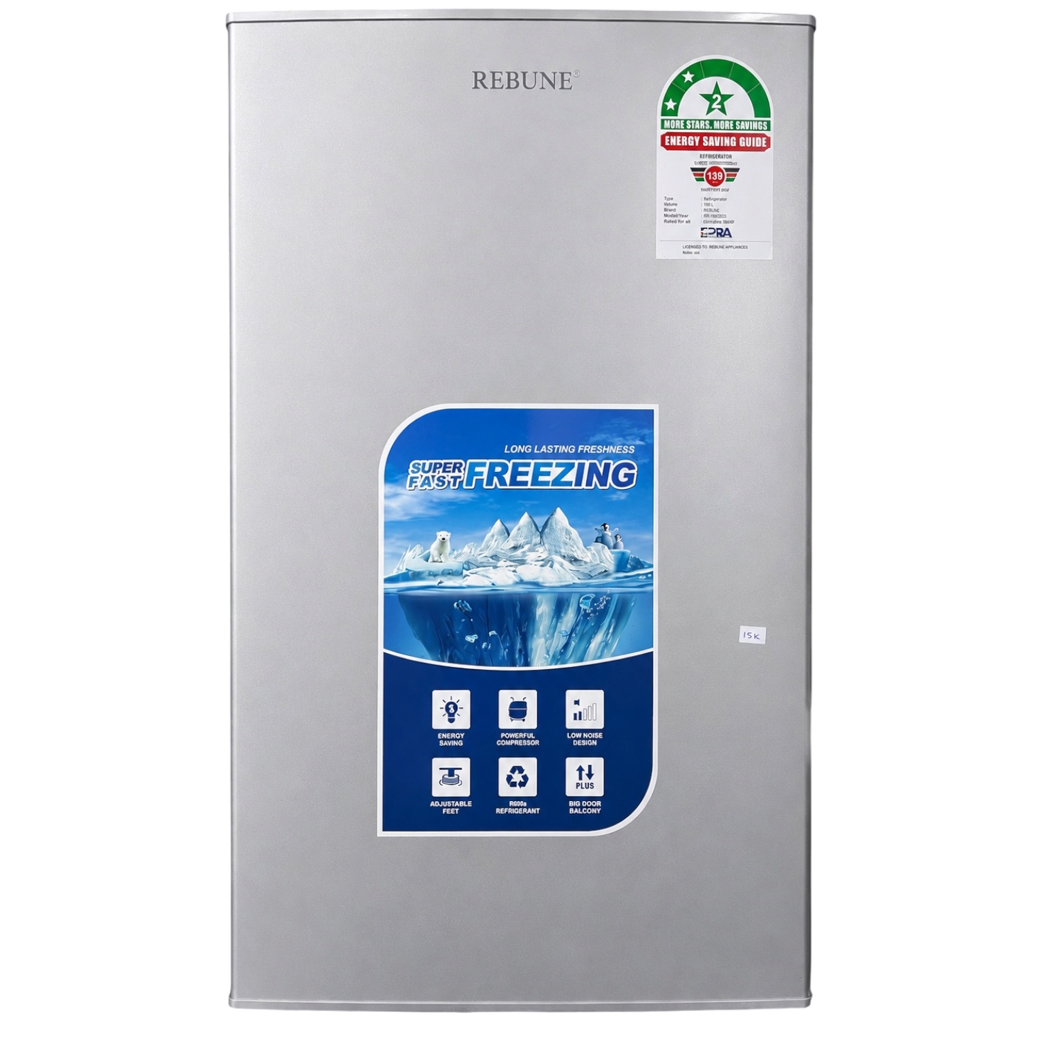 Rebune Single Door Refrigerator-(RE-BC-90S)