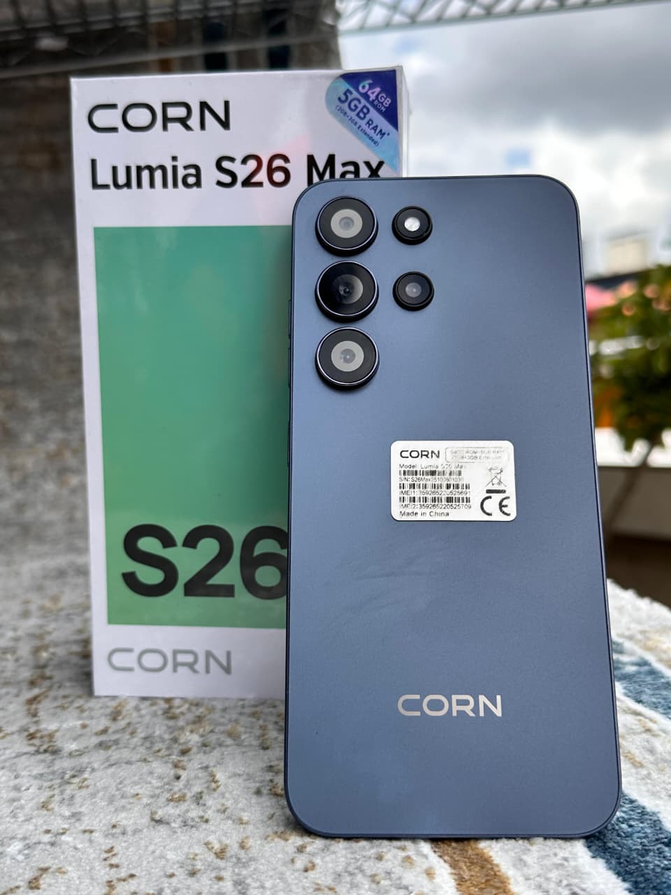 CORN Lumia S26 Max 5G Smartphone
