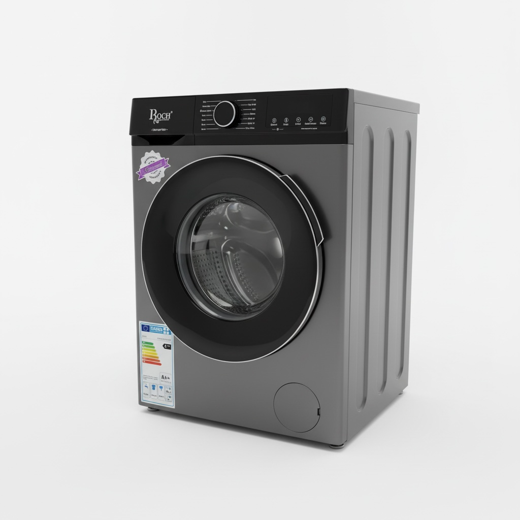 Roch 10KG Front Load Wash and Spin Washing Machine