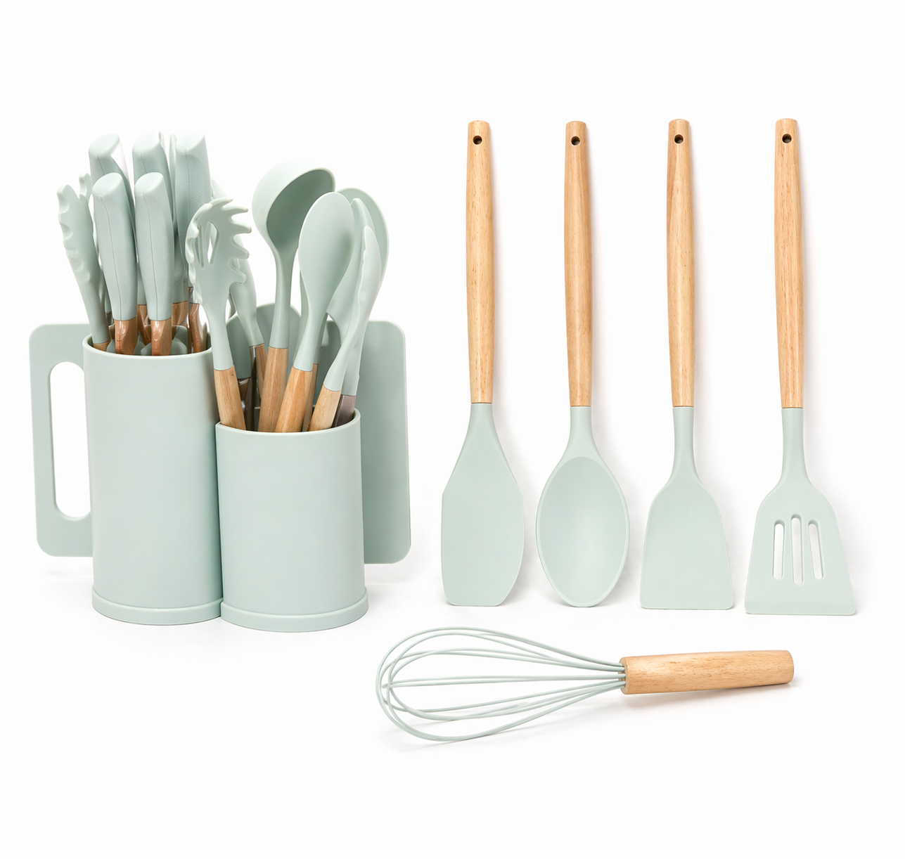 19 Piece Silicone Kitchen Utensil Set – Style B (XYSJ-0012)