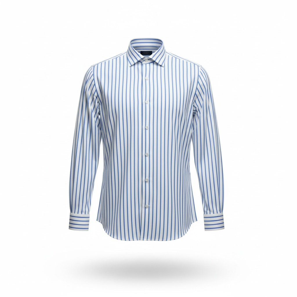 Manschett By Quesste Turkey Edition Men’s Striped Slim Fit Shirt – 6164