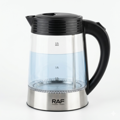 RAF 2L Premium Electric Glass Kettle (Model R.7204)