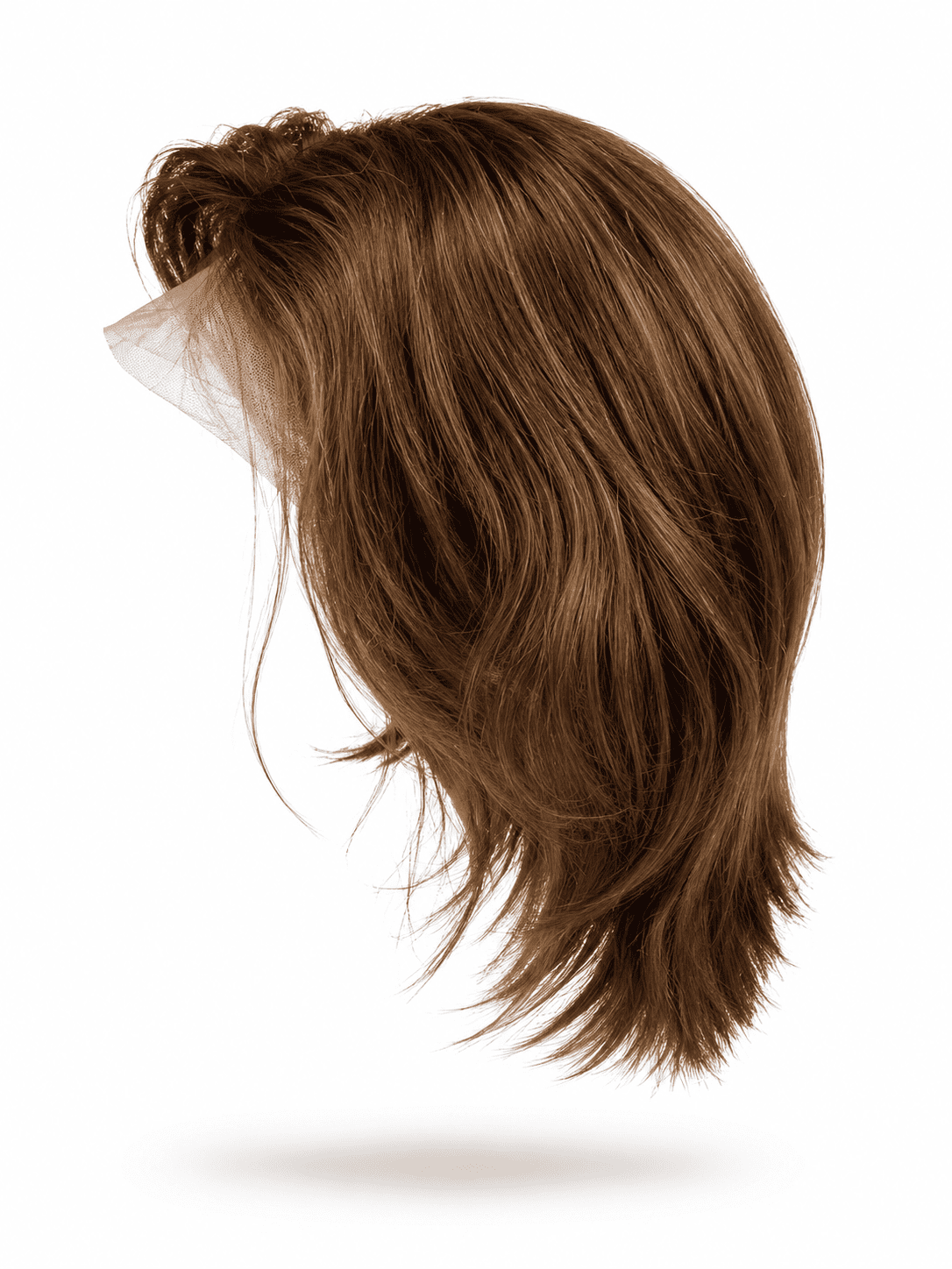 Layered Brown Short Lace Front Wig