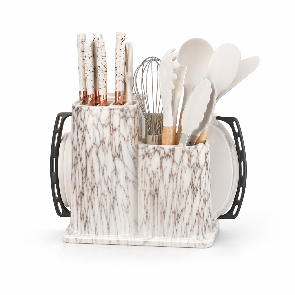 19 Piece Silicone Kitchen Utensil Set with Holder (XYSJ-0031)