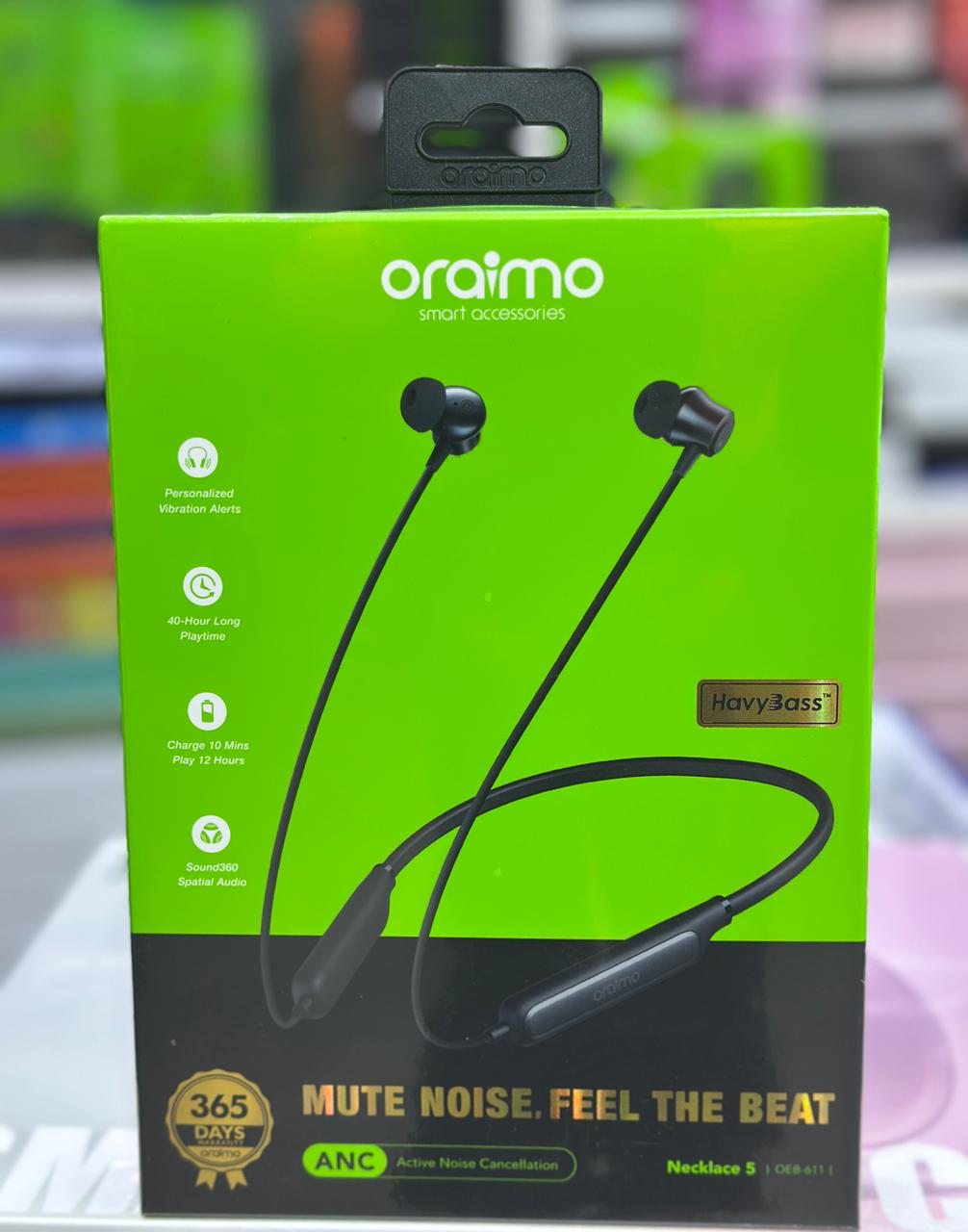 Oraimo Necklace 5 Wireless Earphones