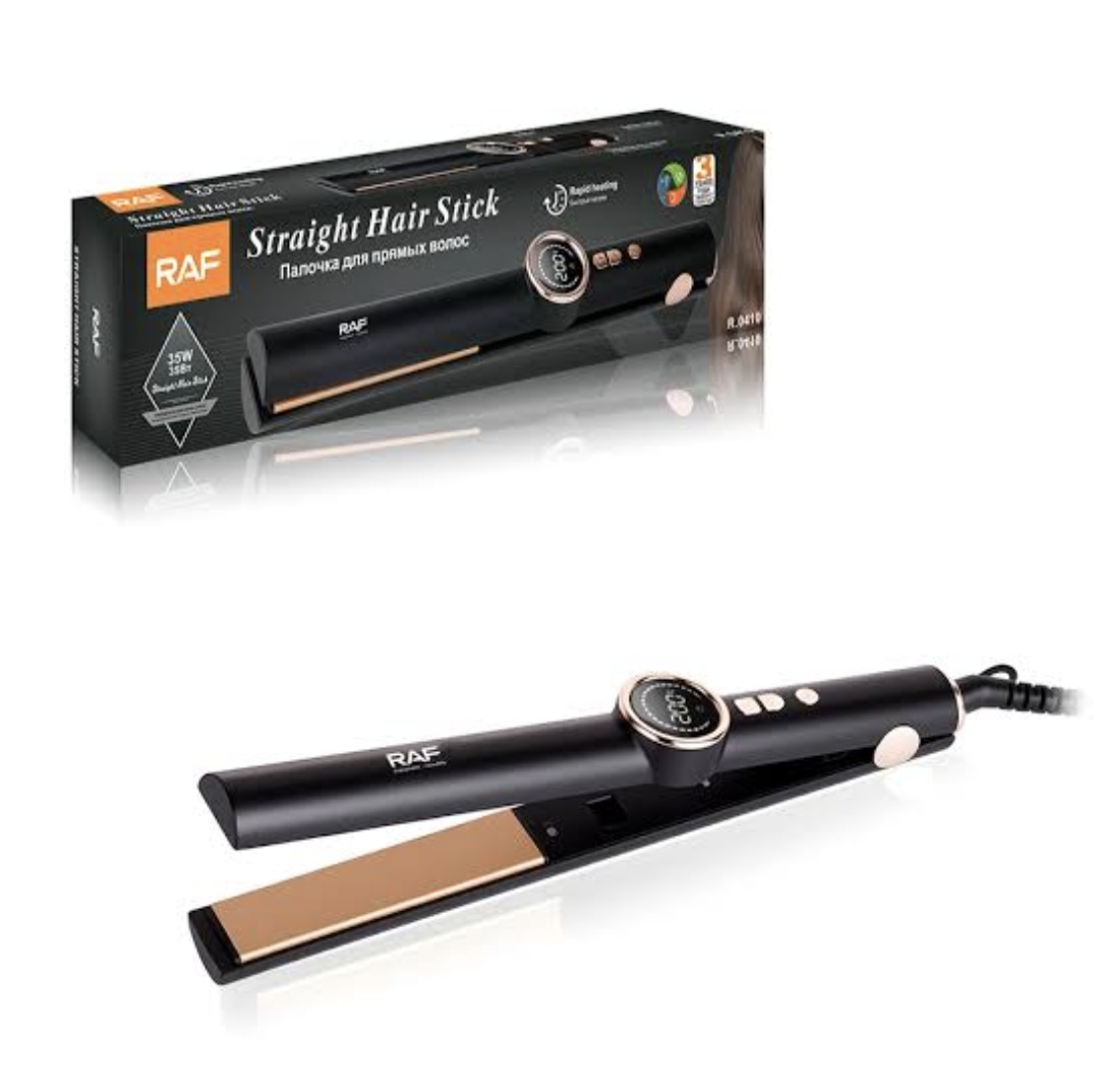 RAF Straight Hair Stick Ceramic Hair Straightener - R.0410