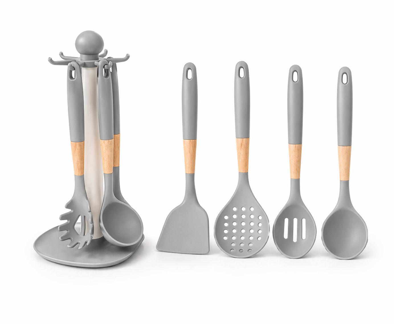 7-Piece Silicone Kitchen Utensil Set (XYSJ-0019)