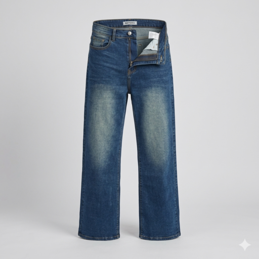 8668 Classic Ladies Straight Leg Stretch Denim Jeans