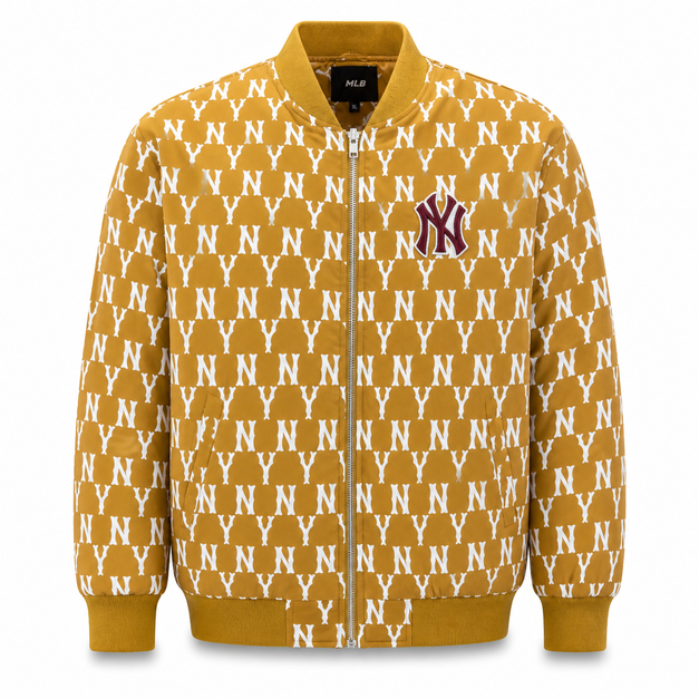 NY Pattern Bomber Jacket