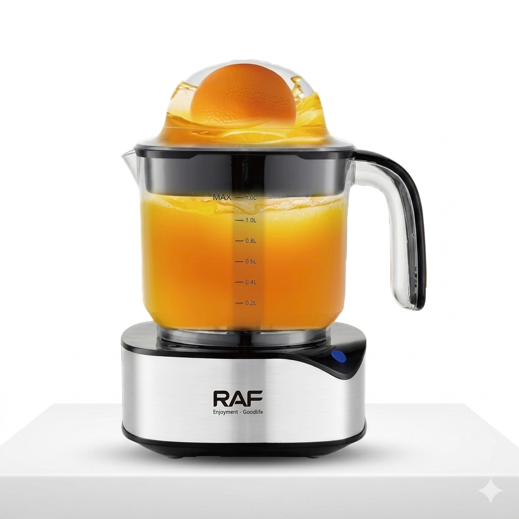 RAF Electric Citrus Juicer R.632 – 1L Automatic Juice Extractor
