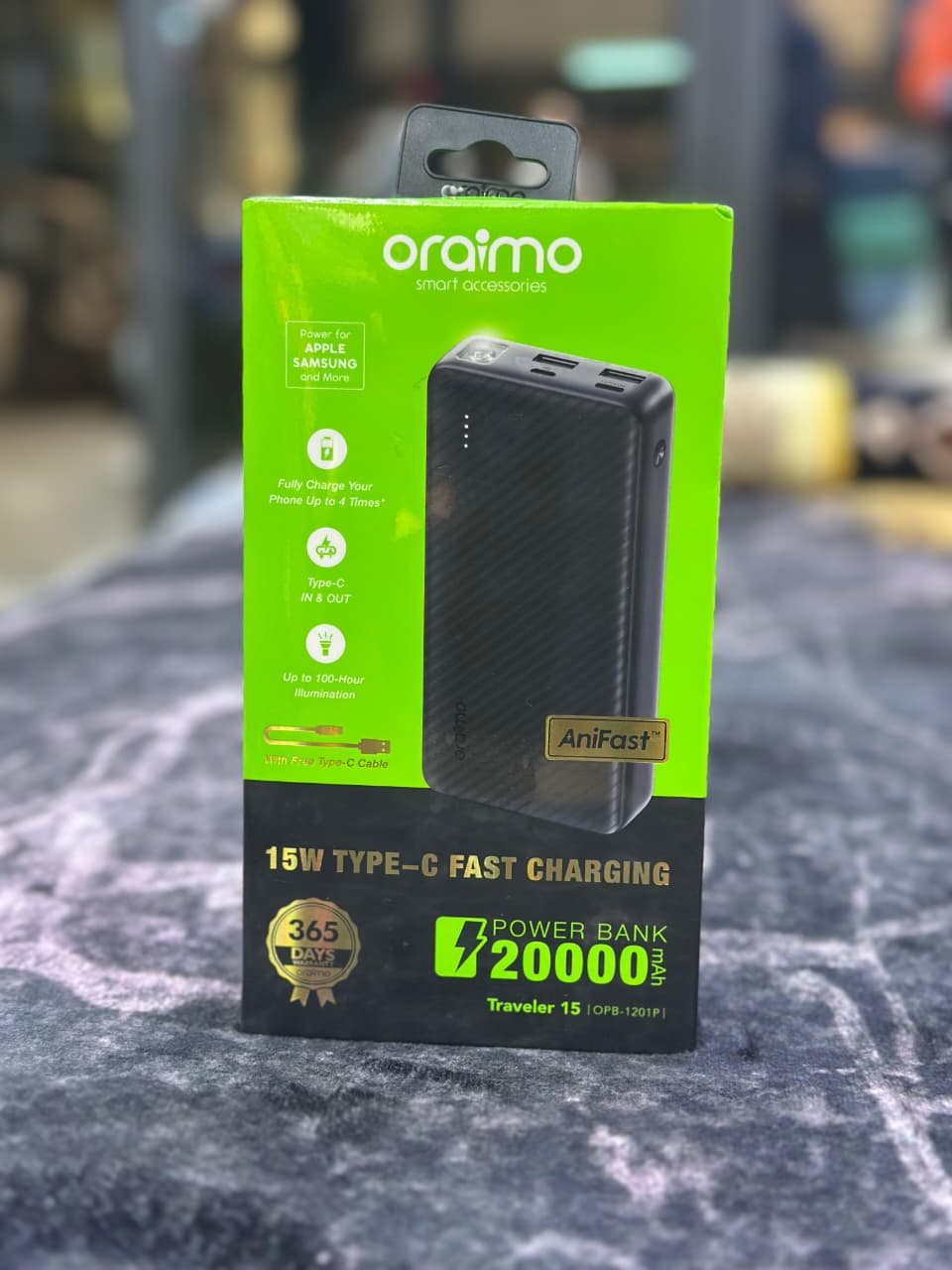 Oraimo 20000mAh Power Bank