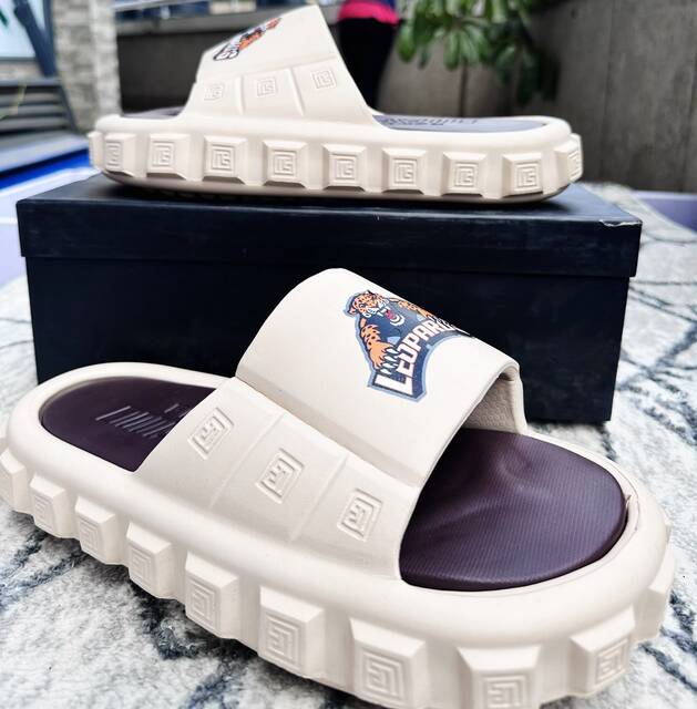 Chunky Platform Slide Sandals