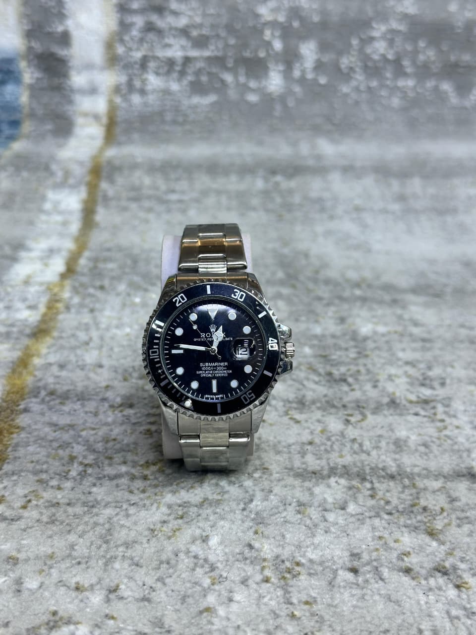 Luxury Submariner Style Stainless Steel Wrist Watch