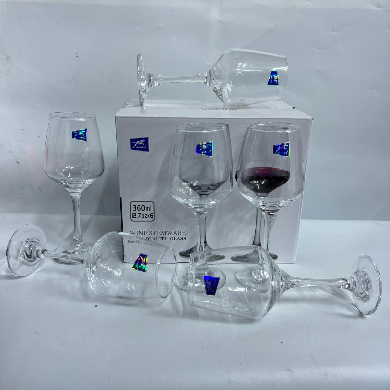 G-Horse Wine Stemware Set (HG40357)