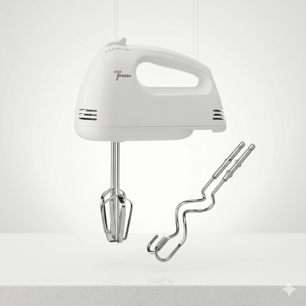 Redberry 7-Speed Electric Hand Mixer - RBHM-1