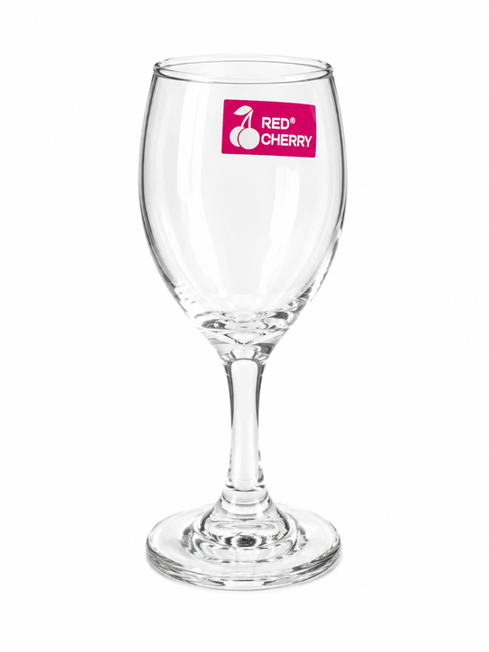 Red Cherry Goblet Glass 6-Pieces Set 130ml-(G6111)