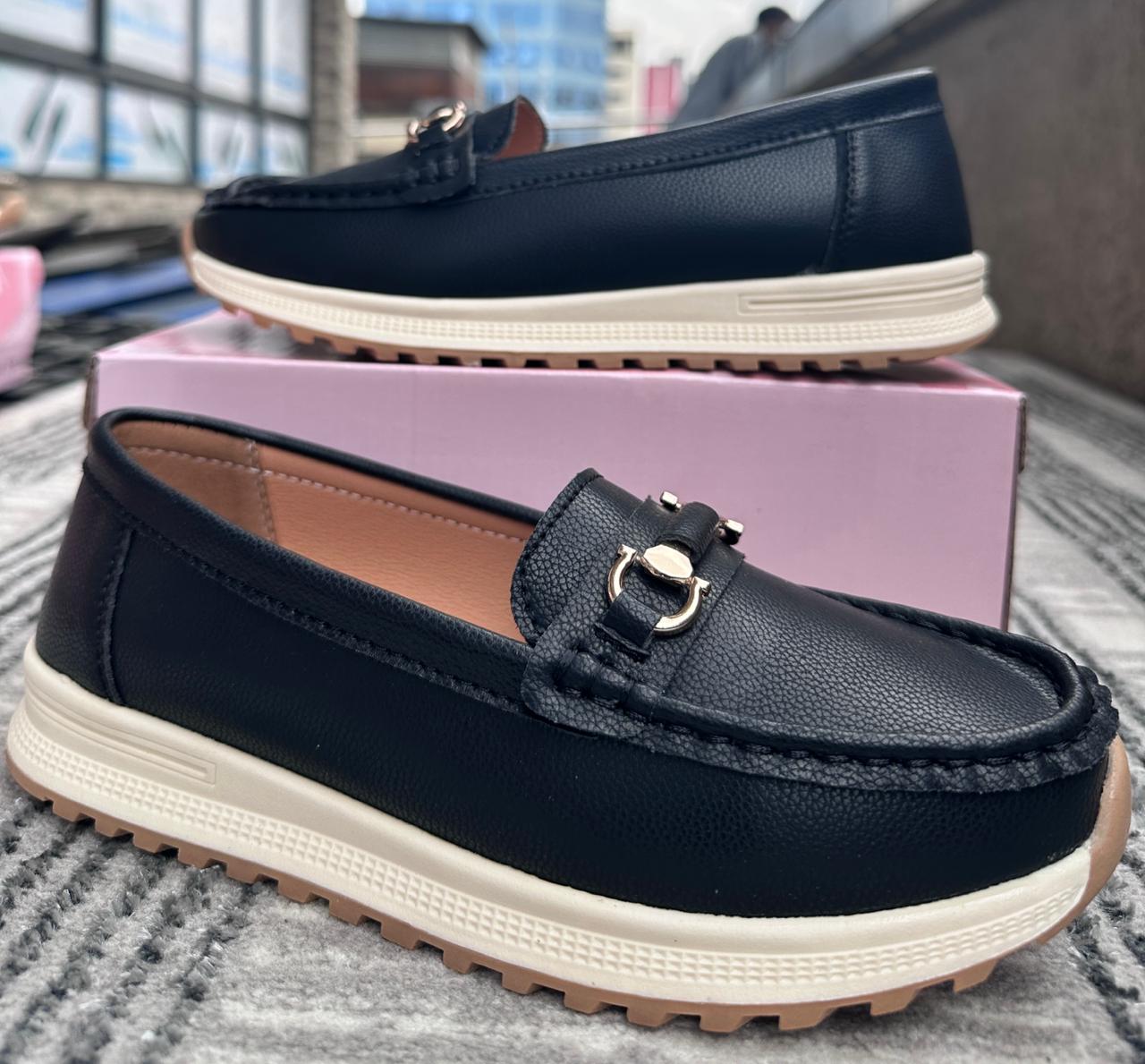 Ladies Classic Platform Loafers Collection