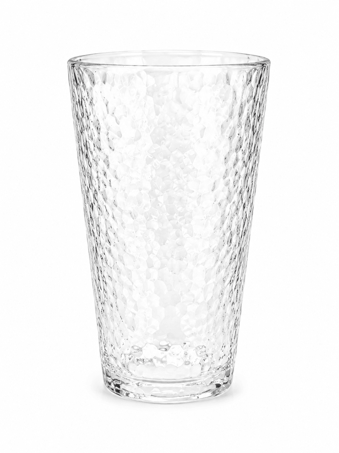 Red Cherry Hammered 6-piece Glass Set 460ml (15016)