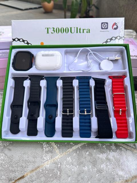 T3000 Ultra Smart Watch Gift Set