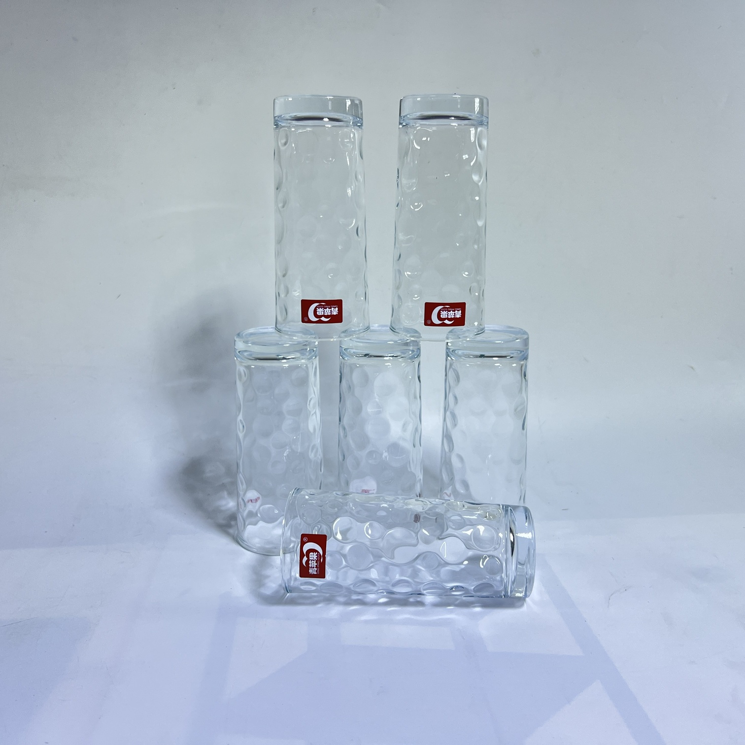 Bubble Glass Tumbler Set 215ML-60138Y