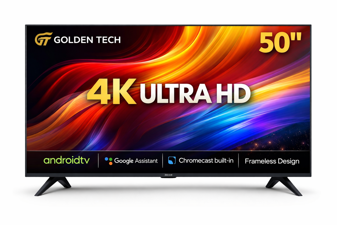 Golden Tech Smart TV 50 Inch