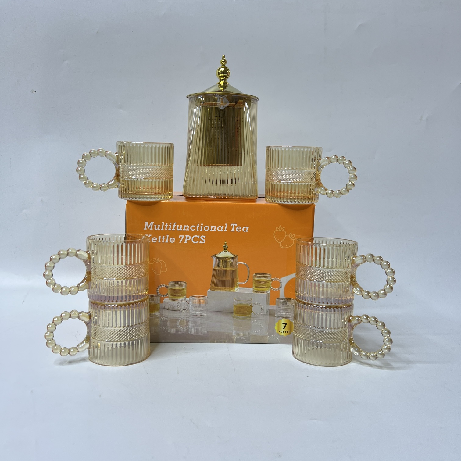 Multifunctional 7-Piece Tea Kettle Set (Q1021-7H)