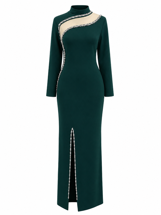 567 The Zenith Asymmetrical Gown
