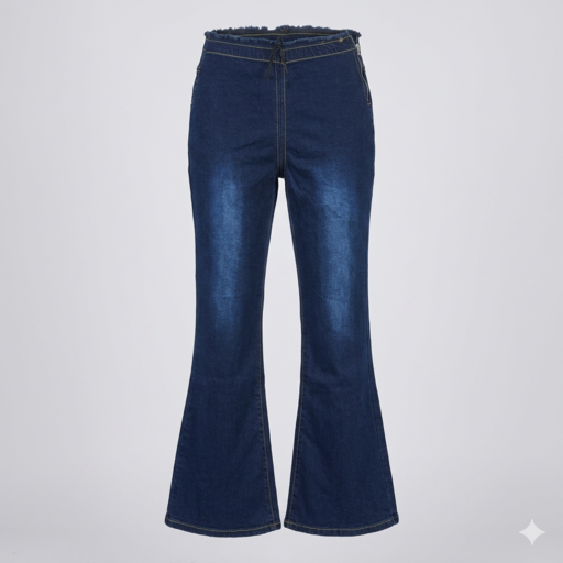 4211 High Waist Stretch Flared Denim Jeans