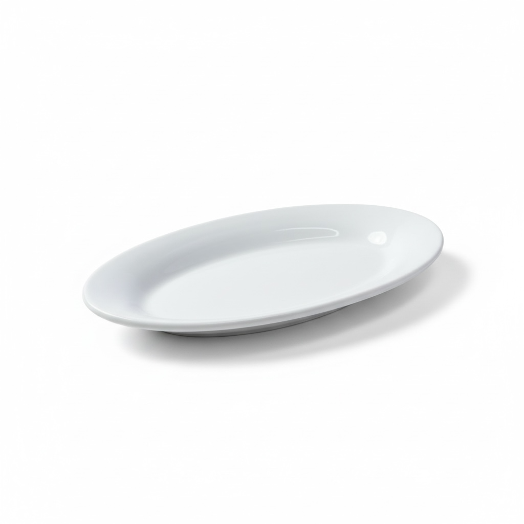 Oval Ceramic Serving Plate