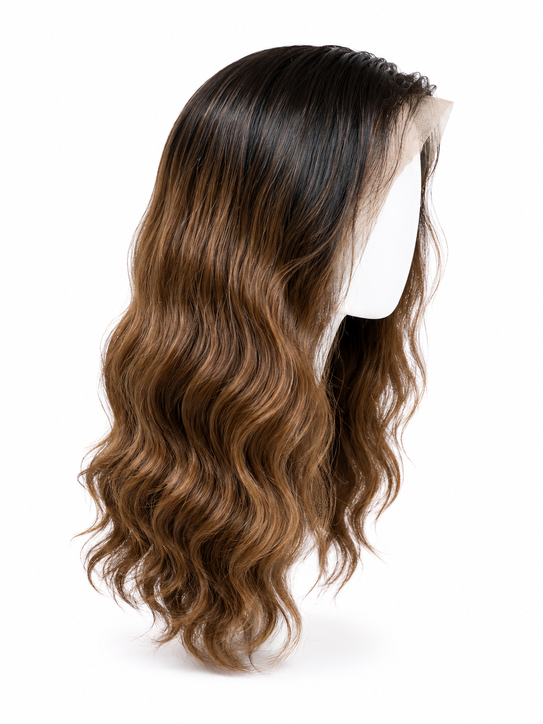 Brown Ombre Body Wave Lace Front Wig