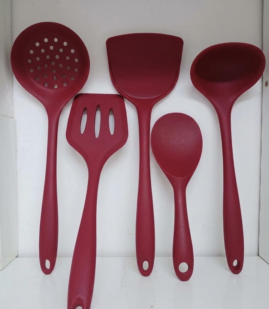 5-Piece Silicone Kitchen Utensil Set