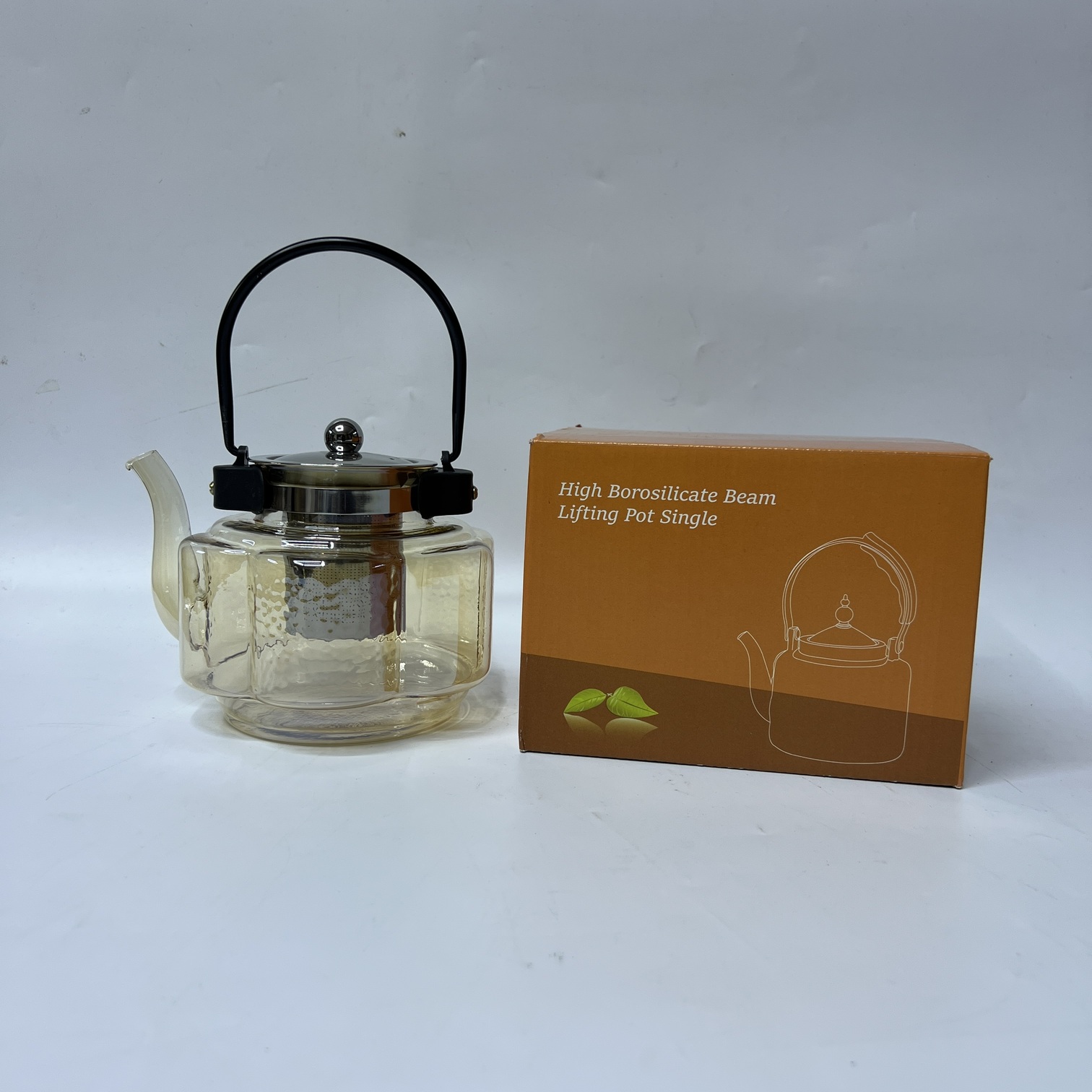 Borosilicate Glass Teapot- Q16183-1