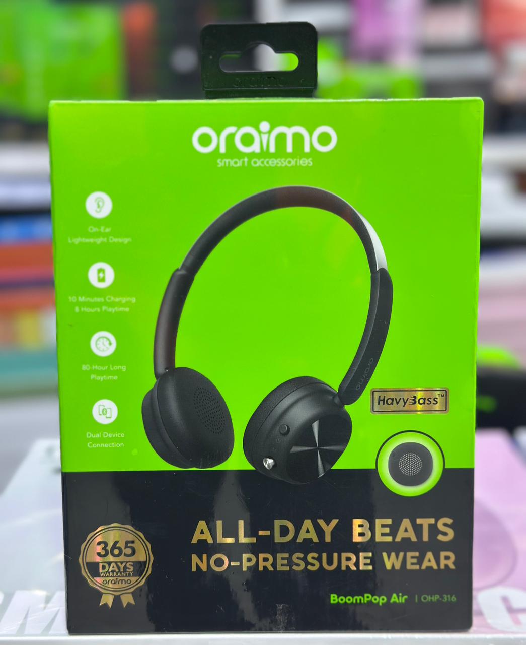 Oraimo BoomPop Air Wireless Headphones