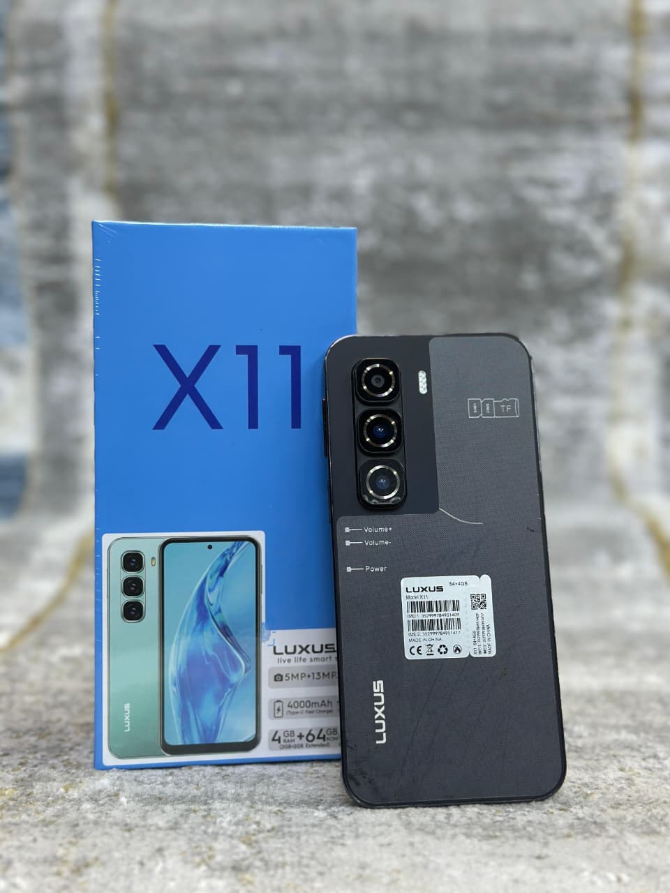 Luxus X11 Smartphone – 6.6” Display, 4GB RAM, 4000mAh Battery