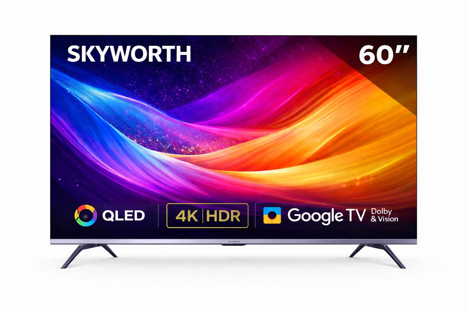 Skyworth 60" QLED 4K Google TV